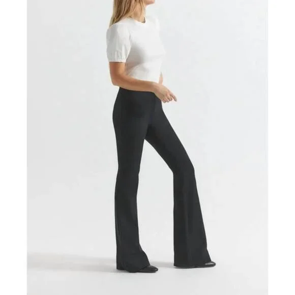 Derek Lam 10 Crosby | FLARE TROUSER Black - Size 2 - Picture 2 of 11